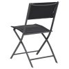 Folding Outdoor Chairs Steel and Textilene – 2