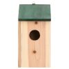 Bird Houses 10 pcs Solid Firwood 12x12x22 cm