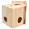 Squirrel House Solid Firwood 26x25x29 cm