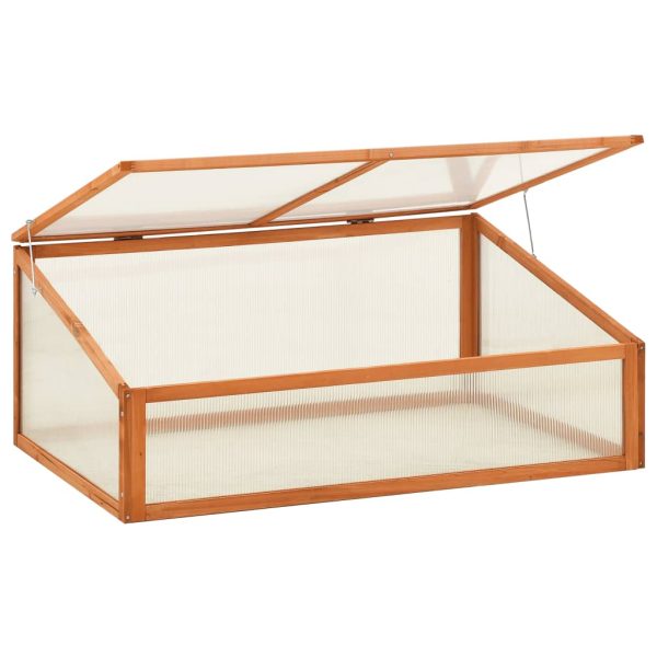 Greenhouse 100x65x40 cm Firwood – Yellow