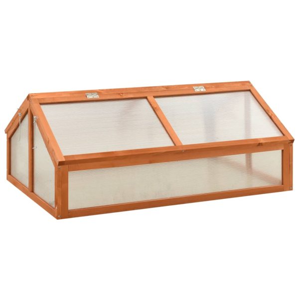 Greenhouse 120x80x50 cm Firwood – Yellow