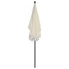 Garden Parasol with Pole 210×140 cm – Sand