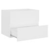 2 Piece Bathroom Furniture Set Engineered Wood – White