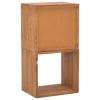 Storage Cabinet 40x30x76 cm Solid Teak Wood