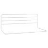 Toddler Safety Bed Rail White (76-137)x55 cm Iron