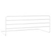 Toddler Safety Bed Rail White (76-137)x55 cm Iron