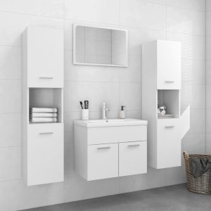 Bathroom Furniture Set Engineered Wood