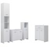 4 Piece Bathroom Furniture Set – White