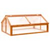 Greenhouse 114x80x50 cm Firwood – Brown