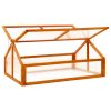 Greenhouse 114x80x50 cm Firwood – Brown