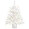 Artificial Christmas Tree with LEDs White – 65×35 cm