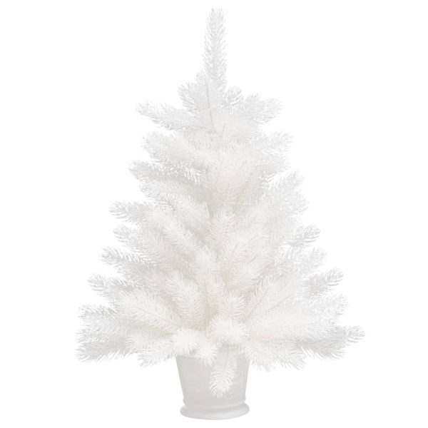 Artificial Christmas Tree with LEDs White – 65×35 cm