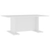 Coffee Table 103.5x60x40 cm Engineered Wood – White