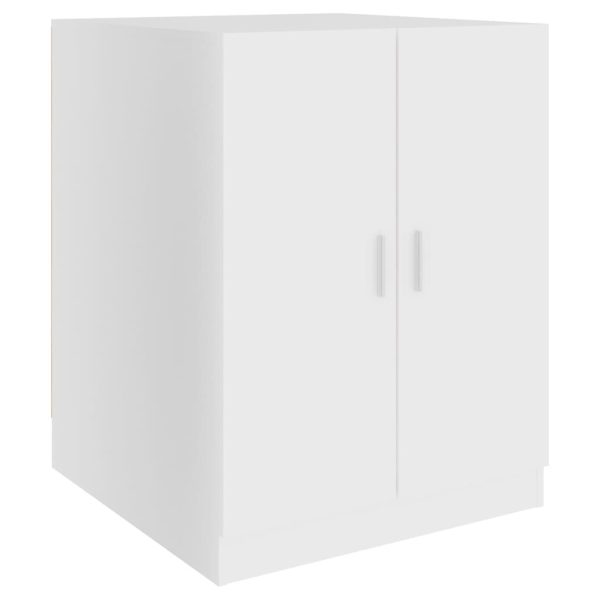 Washing Machine Cabinet 71×71.5×91.5 cm – White