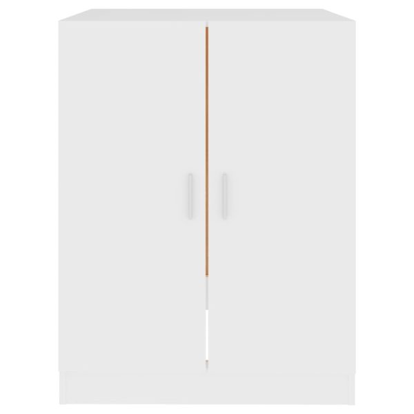 Washing Machine Cabinet 71×71.5×91.5 cm – White