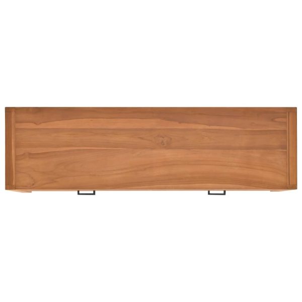 Festus TV Cabinet Recycled Teak Wood – 120x40x45 cm