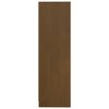 Book Cabinet/Room Divider 104×33.5×110 cm Solid Pinewood – Honey Brown