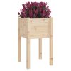 Garden Planter 50x50x70 cm Solid Pinewood – Brown, 1