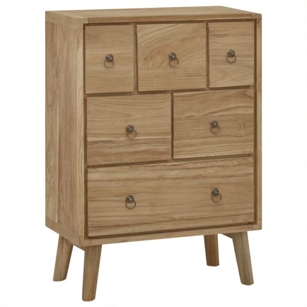 Chest of Drawers 56x30x80 cm Solid Wood Teak