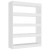 Palmdale Book Cabinet/Room Divider 100x30x135 cm – White