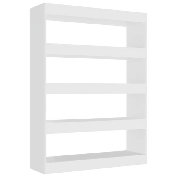 Palmdale Book Cabinet/Room Divider 100x30x135 cm – White