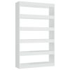 Bradwell Book Cabinet/Room Divider 100x30x166 cm – White