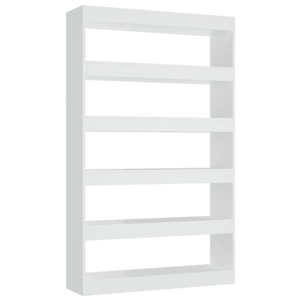 Bradwell Book Cabinet/Room Divider 100x30x166 cm – White