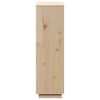 Highboard 74x35x117 cm Solid Wood Pine – Brown