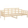 Chilwell Day Bed Solid Wood Pine 92×187 cm Single Bed Size – Brown