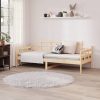 Chilwell Day Bed Solid Wood Pine 92×187 cm Single Bed Size – Brown