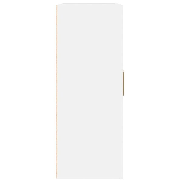 Wall Cabinet 69.5×32.5×90 cm Engineered Wood – White