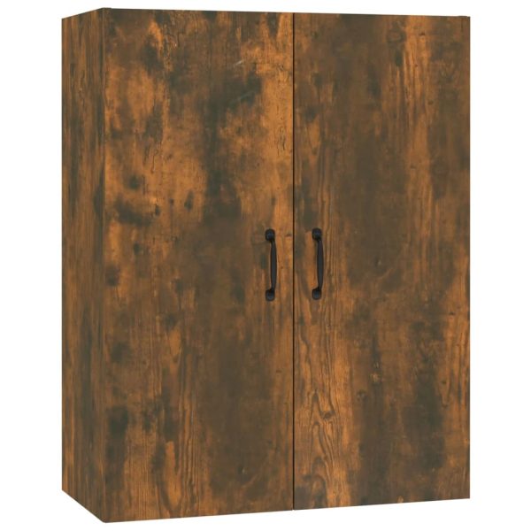 Hanging Cabinet 69.5x34x90 cm Engineered Wood – Smoked Oak