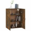 Hanging Cabinet 69.5x34x90 cm Engineered Wood – Smoked Oak