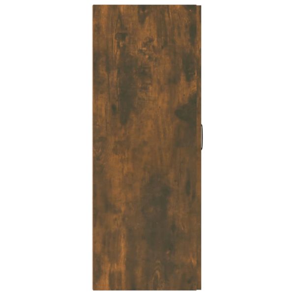 Hanging Cabinet 69.5x34x90 cm Engineered Wood – Smoked Oak