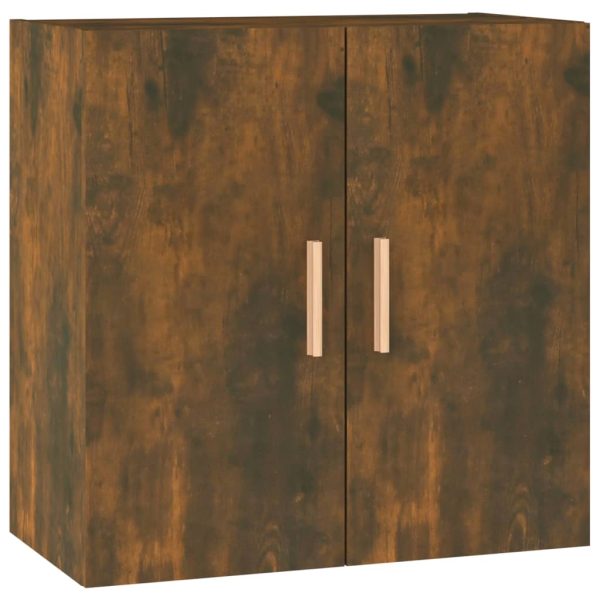 Wall Cabinet 60x30x60 cm Engineered Wood – Smoked Oak