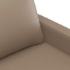 Cheltenham Sofa Chair Faux Leather – 78x77x80 cm, Cappuccino