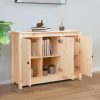 Sideboard 100x35x74 cm Solid Wood Pine