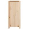 Sideboard 100x35x74 cm Solid Wood Pine