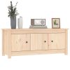 Shoe Cabinet 110x38x45.5 cm Solid Wood Pine