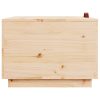 Storage Boxes with Lids 3 pcs Solid Wood Pine