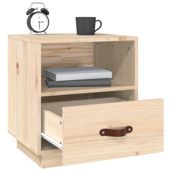 Davenport Bedside Cabinets 2 pcs 40x34x45 cm Solid Wood Pine