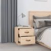 Calexico Bedside Cabinets 2 pcs 40x34x45 cm Solid Wood Pine