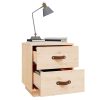 Calexico Bedside Cabinets 2 pcs 40x34x45 cm Solid Wood Pine