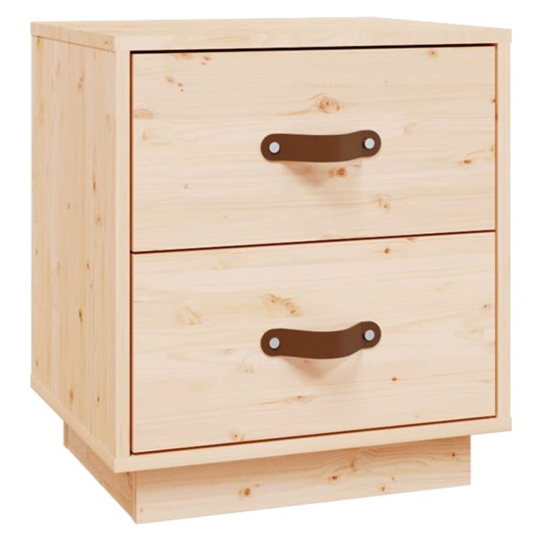 Calexico Bedside Cabinets 2 pcs 40x34x45 cm Solid Wood Pine