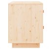 Calexico Bedside Cabinets 2 pcs 40x34x45 cm Solid Wood Pine