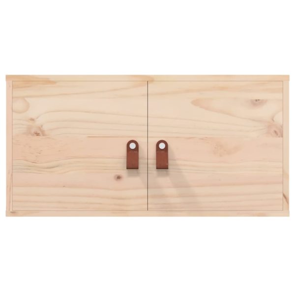 Texarkana Wall Cabinets 2 pcs 60x30x30 cm Solid Wood Pine