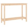 Console Table 110x40x80 cm Solid Wood Pine