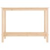 Console Table 110x40x80 cm Solid Wood Pine