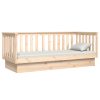 Abbey Day Bed 92×187 cm Single Bed Size Solid Wood Pine – Brown