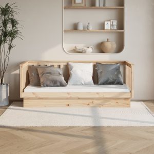 Abbey Day Bed 92x187 cm Single Bed Size Solid Wood Pine